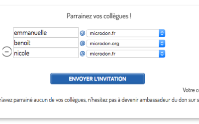 Accélérez l’adoption du don sur salaire dans votre entreprise grâce au module de parrainage