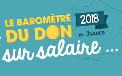 [Infographie] Baromètre don sur salaire 2018