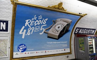 L&rsquo;ARRONDI solidaire en TV et dans le métro parisien !