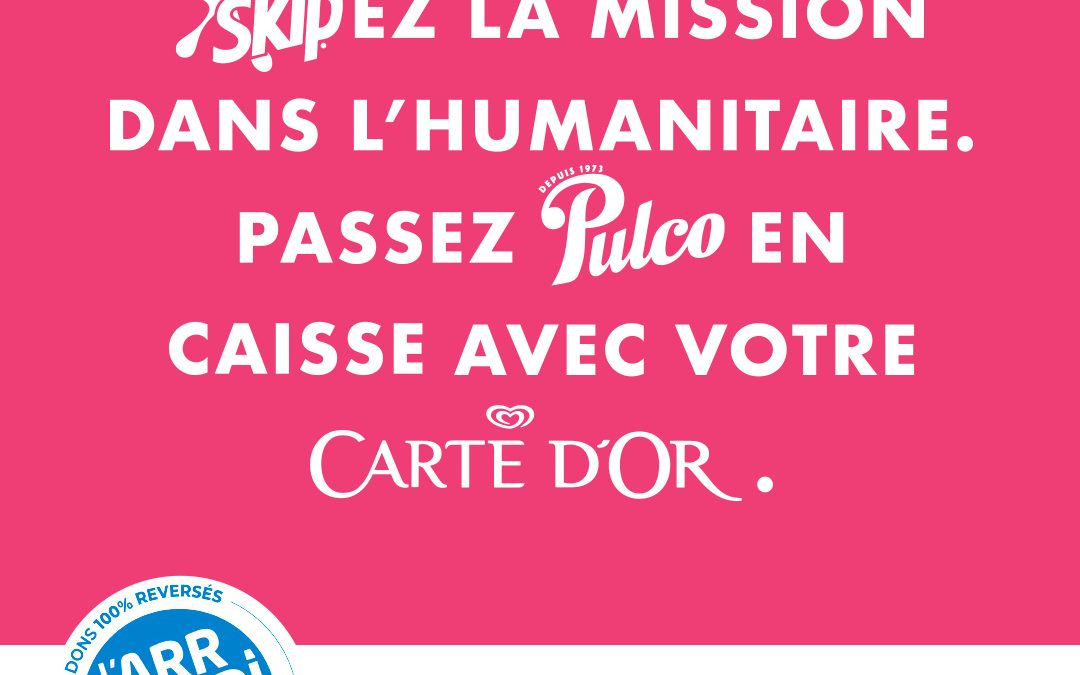 “ Grâce à L’ARRONDI, tous les petits achats du quotidien font de vous quelqu’un de bien ! ”